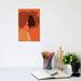 East Urban Home 'Tula' by Reyna Noriega - Painting Print Canvas, Wood in Orange/Red | 12 H x 8 W x 0.75 D in | Wayfair