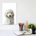 East Urban Home Golden Doodle Puppy by Watercolor Luv - Painting Print Canvas in White | 12 H x 8 W x 0.75 D in | Wayfair