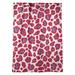 East Urban Home Houston Throwback Football Animal Print Room Darkening Thermal Rod Pocket Single Curtain Panel in Red/Gray | 53 H in | Wayfair