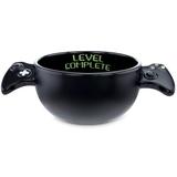 Ebern Designs Finney Level Complete Gamer Serving Bowl All Ceramic in Black | 7.1 H x 3.9 D in | Wayfair 0D55D223E1F4466B814CEBC44E05F94F