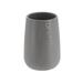 Evideco Dolomite Toothbrush & Tumbler Holder Ceramic in Gray | 4.12 H x 3.6 W x 3.6 D in | Wayfair 6193180