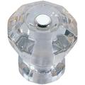 Emtek Astoria Mushroom Knob Crystal & Glass | 1" H x 1.13" W x 1.13" D | Wayfair 86017