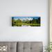 East Urban Home 'Snow-Capped Teton Range as Seen from Schwabacher'S Landing, Grand Teton National Park, Wyoming | 12 H x 72 W x 1.5 D in | Wayfair