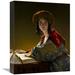 East Urban Home 'The Young Eastern Woman, 1838' Graphic Art Print on Wrapped Canvas Canvas | 16 H x 12.9 W x 1.5 D in | Wayfair