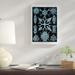 East Urban Home 'Haeckel Nature Illustrations Spumellaria Tint' Graphic Art Print on Canvas in Black/Blue | 18 H x 12 W x 1.5 D in | Wayfair