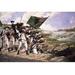 Buyenlarge Battle of Long Island Delaware Regiment by Domenico Ghrlandaio - Unframed Print in White | 24 H x 36 W x 1.5 D in | Wayfair