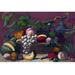 Buyenlarge American Prize Fruit w/ Basket by Thos. Kelly - Graphic Art Print in Green/Indigo | 20 H x 30 W x 1.5 D in | Wayfair 0-587-23075-4C2030