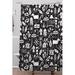 East Urban Home Heather Dutton Peace & Joy Single Shower Curtain Polyester | 72 H x 69 W in | Wayfair EUHG2776 42252024