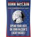 Buyenlarge McCain's Lucky Nickel by Wilbur Pierce - Advertisements Print in Blue/Gray | 30 H x 20 W x 1.5 D in | Wayfair 0-587-22431-2C2030