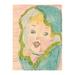 Buyenlarge 'Baby Girl' by Norma Kramer Painting Print in Blue/Green | 30 H x 20 W x 1.5 D in | Wayfair 0-587-24817-3C2030
