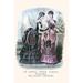 Buyenlarge 'Newest French Fashions 1884' by Warren Painting Print in White | 36 H x 24 W x 1.5 D in | Wayfair 0-587-31210-6C2436