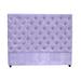 My Chic Nest Leigh Panel Headboard Upholstered/Velvet/Polyester/Cotton in Black | 65 H x 80 W x 5.9 D in | Wayfair 550-107-1120-K