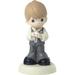 Precious Moments May Light Shine Figurine Porcelain/Ceramic in Yellow | 5.43 H x 3.35 W x 3.35 D in | Wayfair 172010