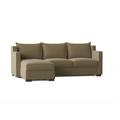 Brown Sectional - My Chic Nest Parker 96" Wide Left Hand Facing Modular Sofa & Chaise | 34 H x 96 W x 68 D in | Wayfair 542-1019-1140