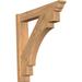 Ekena Millwork Merced Traditional Outlooker Wood in Brown | 30 H x 5.5 W in | Wayfair OUT06X30X30MRC01SWR