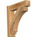 Ekena Millwork Imperial Craftsman Outlooker Wood in Brown | 24 H x 6 W in | Wayfair OUT06X24X24IMP04RWR