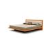 Copeland Furniture Moduluxe Solid Wood Platform Bed Wood and /Upholstered/Microfiber/Microsuede in Gray | 29 H x 78 W x 90 D in | Wayfair