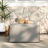 Big Joe Patio Ottoman Fabric in Gray | 18 H x 31 W x 30.5 D in | Wayfair 1530966