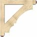 Ekena Millwork Balboa Craftsman Bracket Metal in Brown | 32 H x 3.5 W in | Wayfair BKT06X32X32BOA04SDF