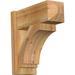 Ekena Millwork Imperial Craftsman Outlooker Wood in Brown | 20 H x 8 W in | Wayfair OUT08X20X20IMP04RWR