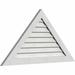 Ekena Millwork Pitch Wood Triangle Surface Mount Gable Vent | 21.38 W in | Wayfair GVWTR64X1602RDPWR