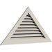 Ekena Millwork Pitch Wood Triangle Recessed Mount Gable Vent in Brown/Gray | 18.38 W in | Wayfair GVWTR52X1301SFPWR