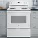 GE Appliances 30" 5 cu. ft. Freestanding Electric Range in White | 47 H x 30 W x 28.75 D in | Wayfair JB256DMWW