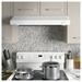 GE Appliances 30" 270 CFM Convertible Under Cabinet Range Hood w/ Mesh Filter & Light Included in White | 5.5 H x 29.8 W x 20 D in | Wayfair