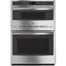 GE Appliances 30" Self-Cleaning Electric Wall Oven w/ Built-In Microwave, Stainless Steel | 43.37 H x 29.75 W x 26.75 D in | Wayfair JT3800SHSS