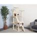 Go Pet Club 72" Cat Tree Manufactured Wood in White | 72 H x 50 W x 26 D in | Wayfair F2040Beige