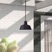 Three Posts™ Alexandrina 1 -Bulb 5.75" H Outdoor Pendant Metal in Black | 5.75 H x 8.25 W x 8.25 D in | Wayfair 39ADA744A24547ADA20FEAE2EC316A6E