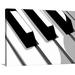 Great Big Canvas 'Piano Keyboard' by Michael Tompsett Graphic Art Print in Black/White | 12 H x 16 W x 1.5 D in | Wayfair 1018939_1_16x12