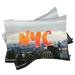 East Urban Home NYC Skyline Pillowcase Microfiber/Polyester | Standard | Wayfair HACO3272 33664565