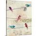 Winston Porter Anjelyna Birds on a Wire' Courtney Prahl Graphic Art Print | 10 H x 8 W x 1.5 D in | Wayfair C8EECA4AF54941F187EF53279B7A4370