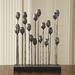 Global Views Poppy Pod Sculpture Multi Metal in Gray | 16 H x 12 W x 5 D in | Wayfair 8.81674