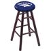 Holland Bar Stool NCAA 36" Bar Stool Wood/Plastic/Acrylic in Brown | 36 H x 19 W x 19 D in | Wayfair RC36OSDCNevaUn