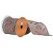 The Holiday Aisle® Sequin Flower Edge Ribbon Fabric in Gray | 0.2 H x 4 W x 180 D in | Wayfair 6F9F9B63A42C4CCE91D0A0425880D416