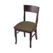 Holland Bar Stool Side Chair Wood/Upholstered in Brown | 35 H x 18 W x 21 D in | Wayfair 316018DC017