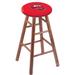 Holland Bar Stool NCAA 30" Bar Stool Wood/Plastic/Acrylic in Yellow | 30 H x 18 W x 18 D in | Wayfair RC30MSMedWestKy