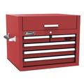 Homak 26.5" W 5 Drawer Tool Chest Steel in Red | 21.4 H x 26.5 W x 24.5 D in | Wayfair RD02027052