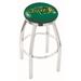 Holland Bar Stool NCAA 36" Swivel Bar Stool Upholstered/Metal in Gray | 36 H x 19 W x 19 D in | Wayfair L8C2C36NDakSt-G