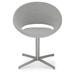 sohoConcept Crescent 4-Star Side Chair Upholstered/Metal in Gray/Yellow | 29 H x 23.75 W x 21 D in | Wayfair DC2005-85