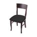 Holland Bar Stool Side Chair Wood/Upholstered in Brown | 35 H x 18 W x 21 D in | Wayfair 316018DC018