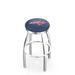 Holland Bar Stool NHL Swivel Extra Tall Stool Upholstered/Metal in Gray | 36 H x 19 W x 19 D in | Wayfair L8C2C25WshCap