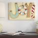 The Holiday Aisle® Funky Christmas Painting Print on Wrapped Canvas Canvas | 12 H x 18 W x 2 D in | Wayfair HLDY4962 33335734