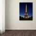 Trademark Fine Art 'Evening Light Show' Photographic Print on Wrapped Canvas Canvas | 19 H x 14 W x 2 D in | Wayfair ALI3927-C1419GG