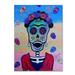 Trademark Fine Art 'Screaming Frida' Print on Wrapped Canvas Canvas | 19 H x 14 W x 2 D in | Wayfair ALI12133-C1419GG