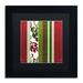 Trademark Fine Art 'Woodlands Christmas IV' Framed Graphic Art Canvas | 11 H x 11 W x 0.5 D in | Wayfair ALI4530-B1111BMF