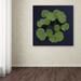 Trademark Fine Art "Giant Lily Pad Abstract" by Kurt Shaffer Photographic Print on Wrapped Canvas Canvas | 14 H x 14 W x 2 D in | Wayfair
