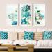 Ivy Bronx Remeet' Framed Painting Print Multi-Piece Image on Acrylic Plastic/Acrylic in Blue/Green | 25.5 H x 40.5 W x 1 D in | Wayfair
